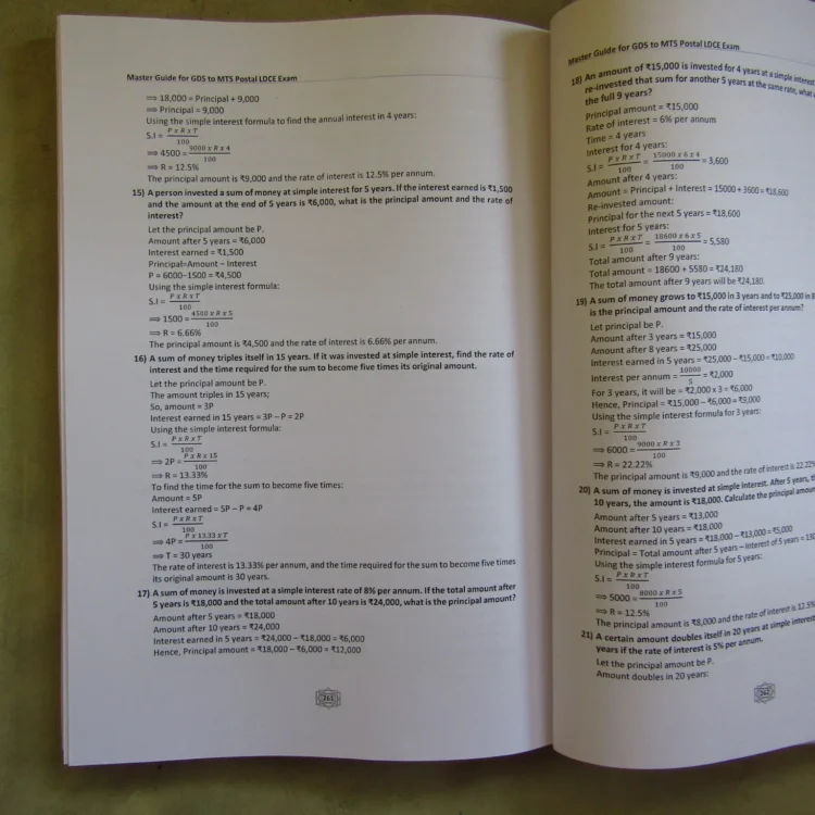 Master Guide for GDS to MTS LDCE Exam (English)