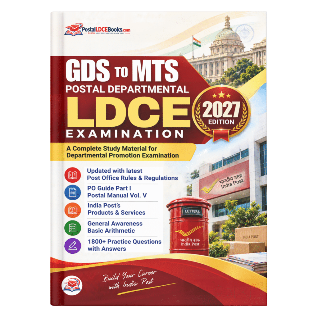GDS to MTS LDCE Exam Book – 2027 Edition