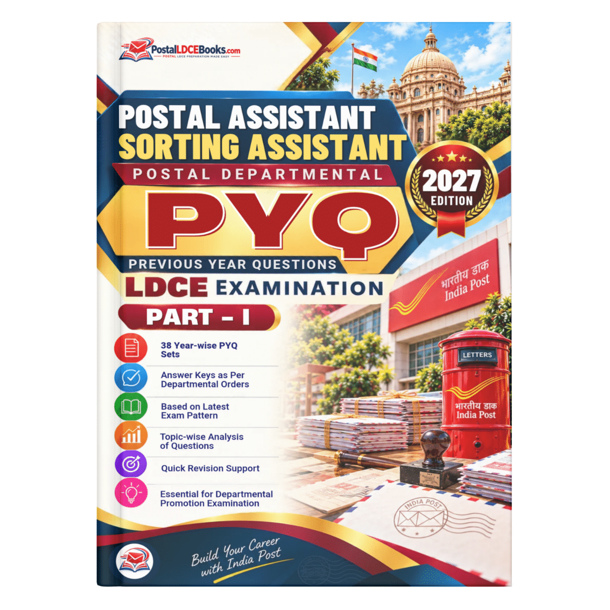 Postal PA/SA LDCE PYQ Book – Part I
